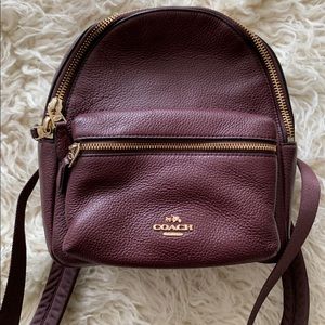Coach mini backpack